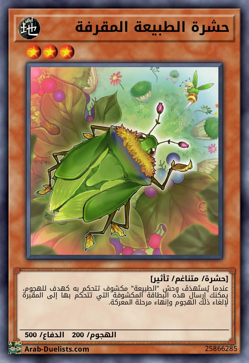 حشرة الطبيعة المقرفة