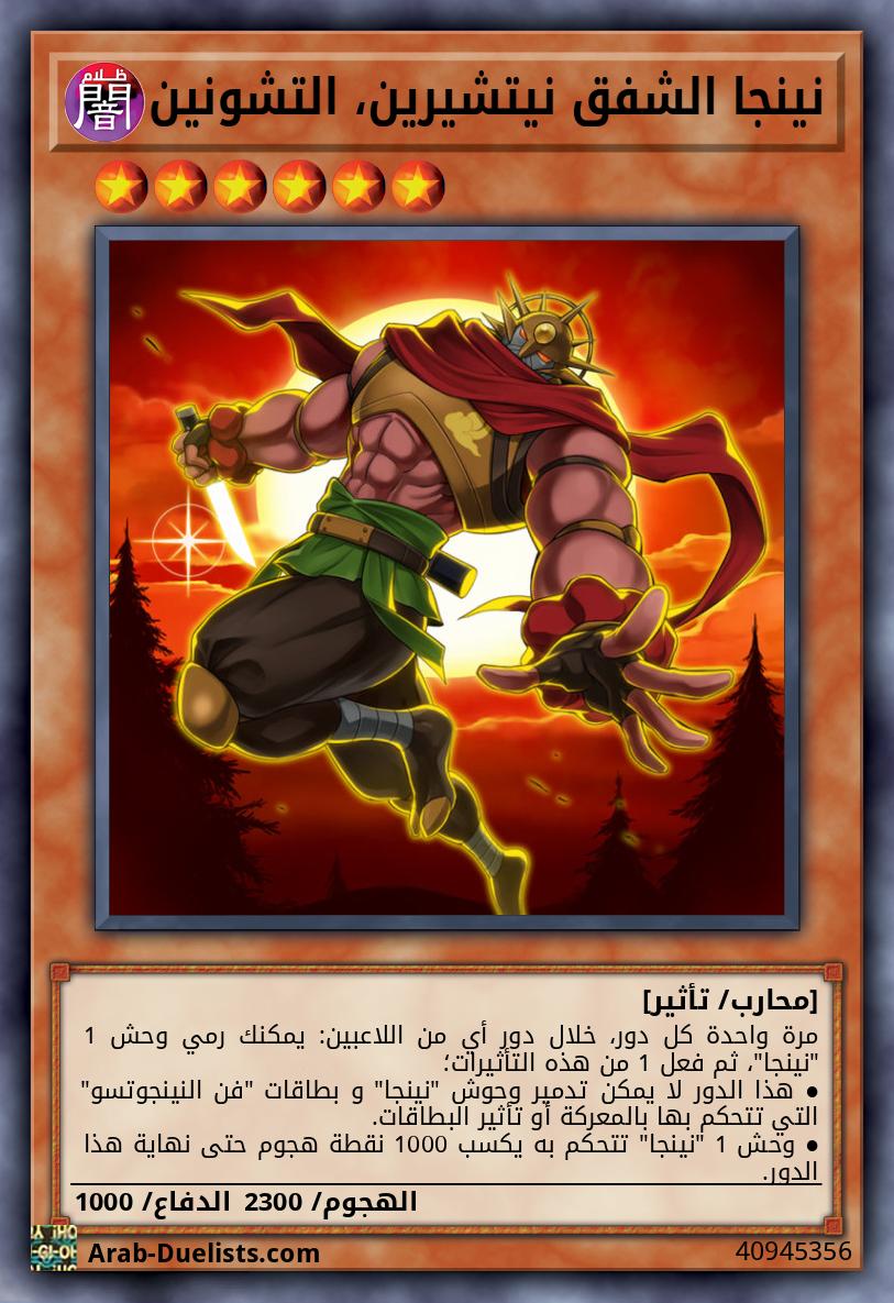 نينجا الشفق نيتشيرين، التشونين