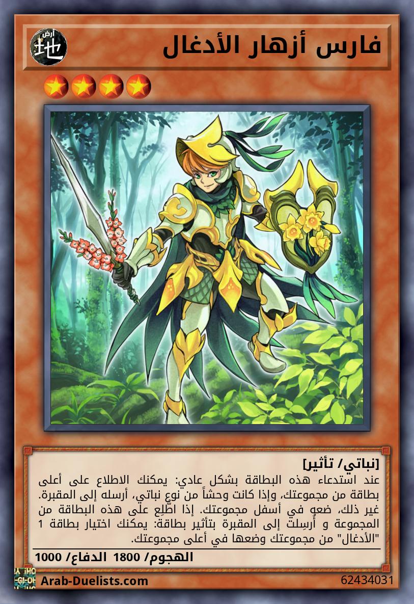 فارس أزهار الأدغال