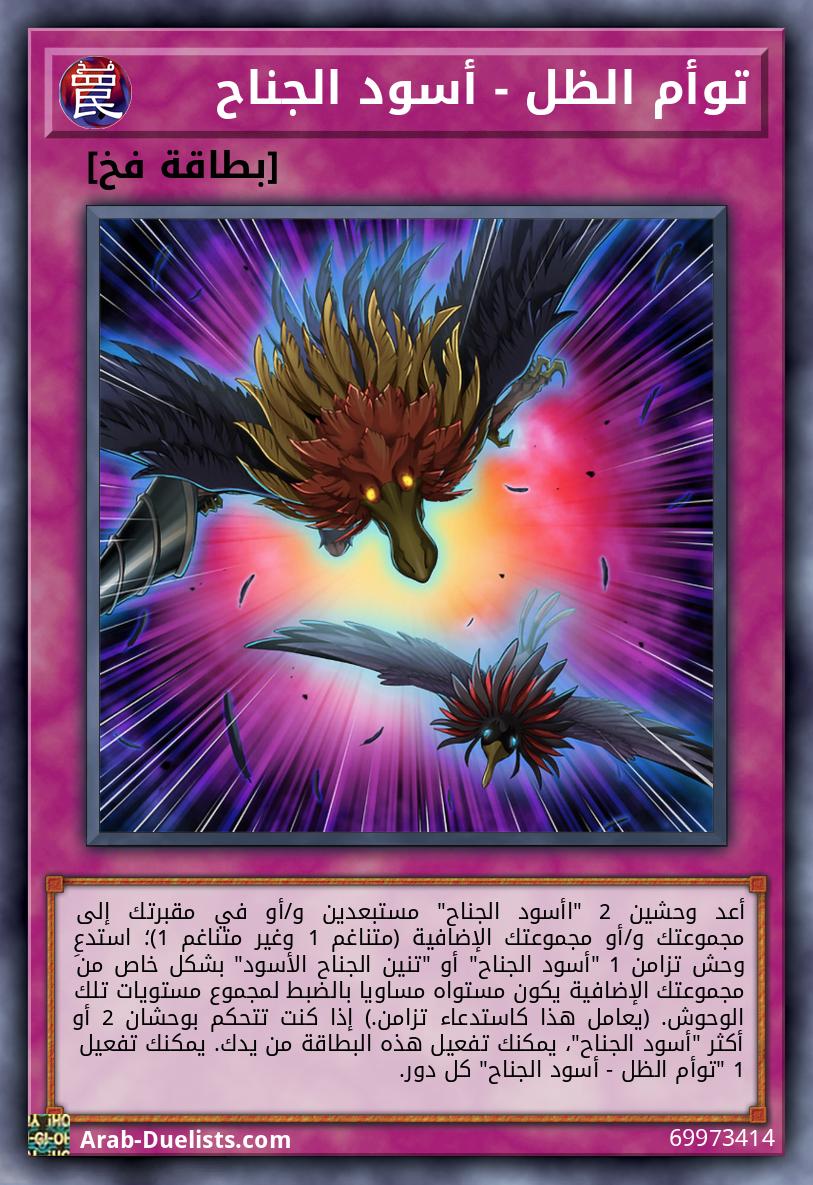 توأم الظل - أسود الجناح