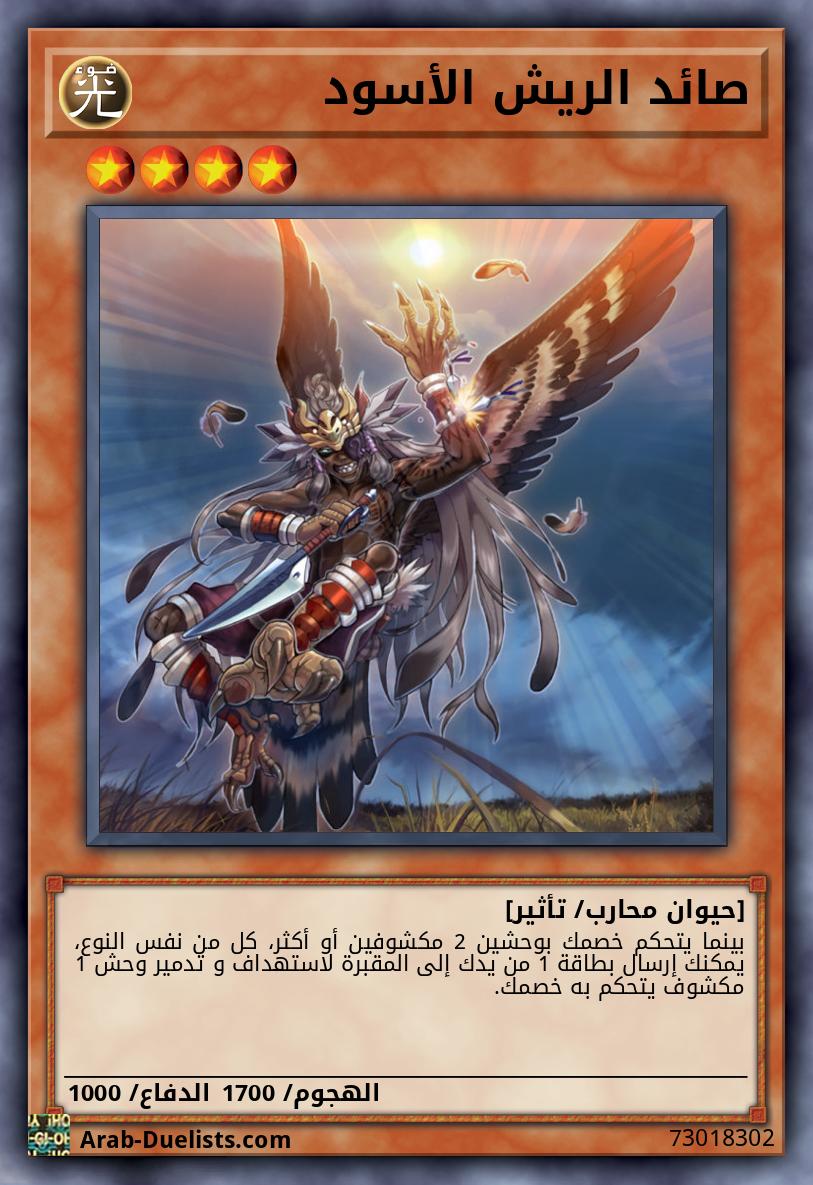 صائد الريش الأسود