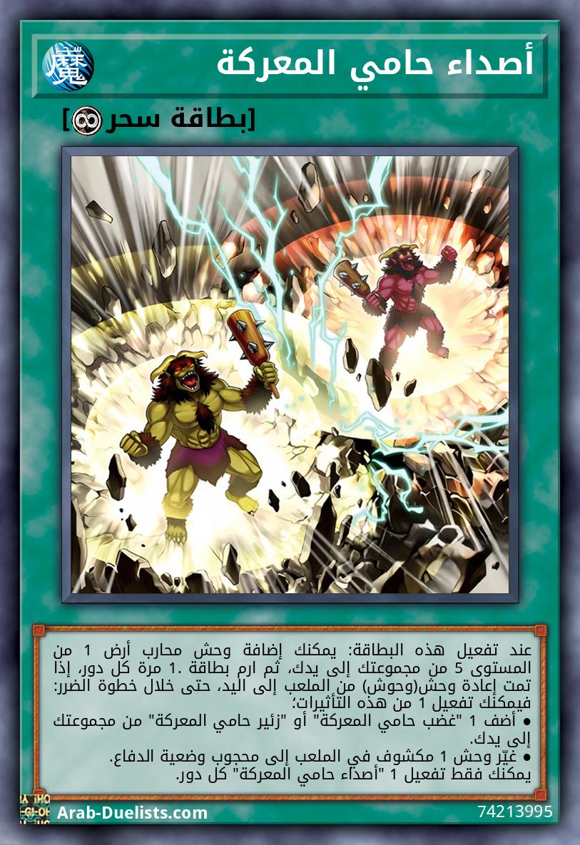 أصداء حامي المعركة
