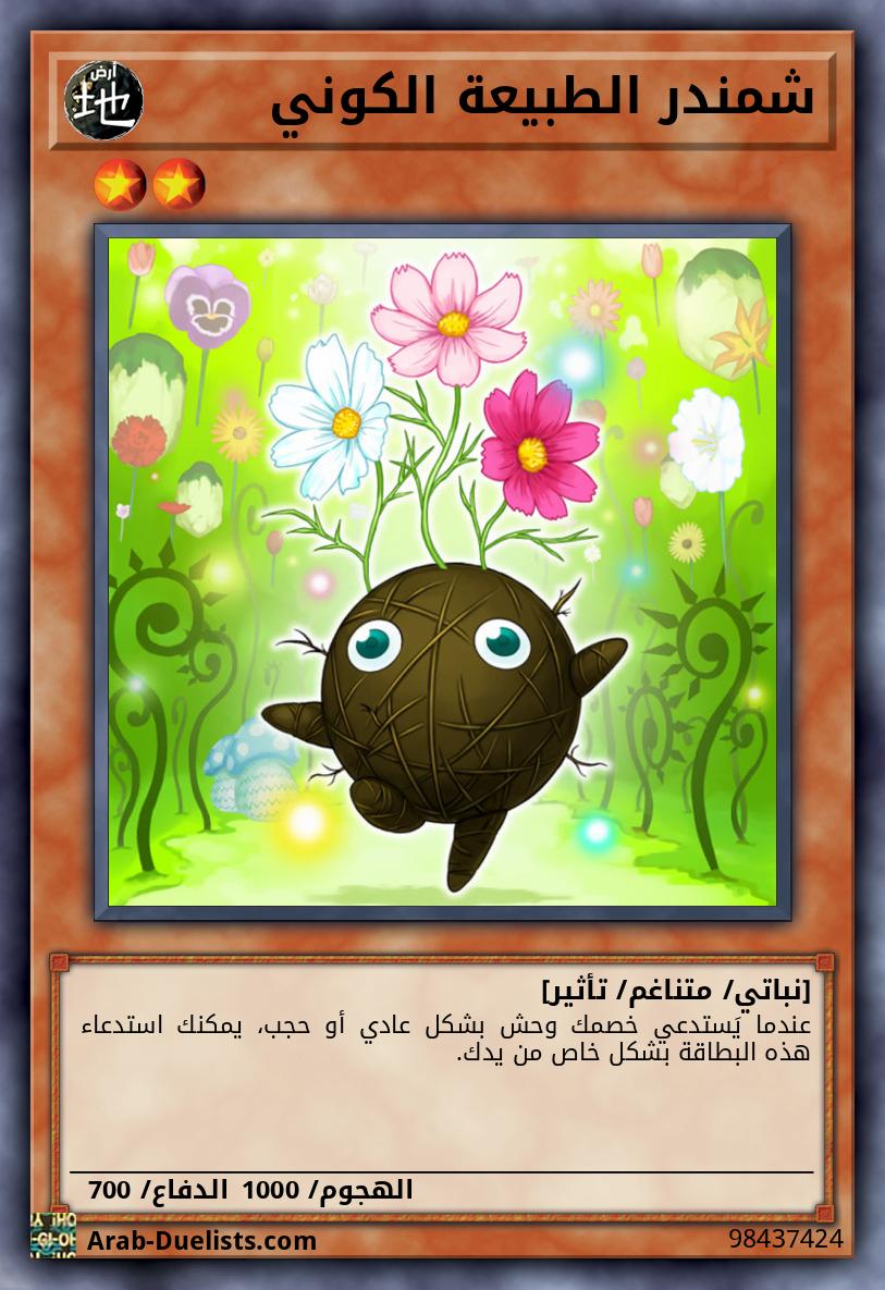 شمندر الطبيعة الكوني